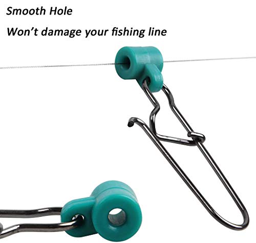Fishing Sinker Sliders Fishing Weight Slides With Duo Lock Snap Heavy Duty Saltwater Fishing Sinker Weights Connector Catfish Rig #TOP3