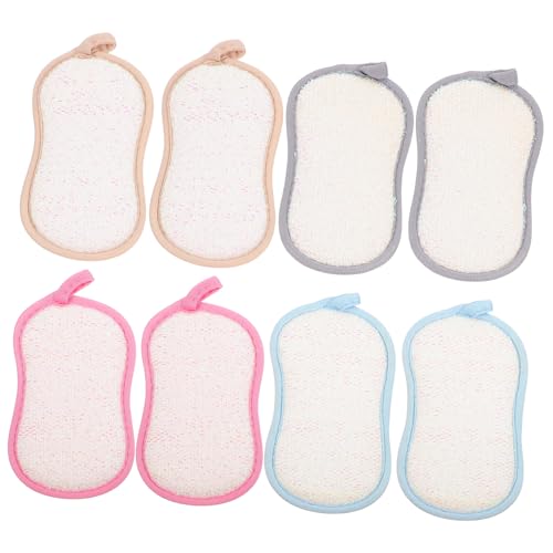 TIDTALEO 8 Piezas Esponjas para Lavar Platos Limpieza Color Depuración Estropajos Esponja De Lavado De Platos Fregar Suciedad Esponja Estropajo Esponjas para Platos Fibra De Bambu
