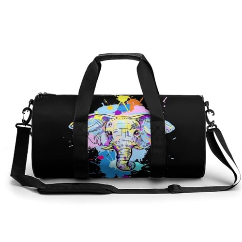 Sac de voyage éléphant mignon résistant pour le camping en famille