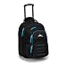 High Sierra Ultimate Access 2.0 Carry On Wheeled Backpack, Black/Blue Print