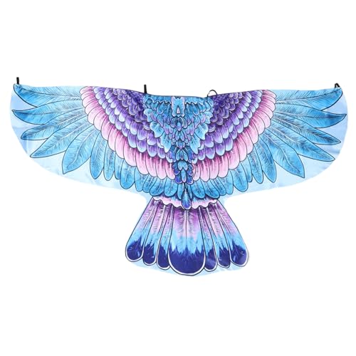 Cape daigle multicolore Cabilock pour déguisement oiseau adulte