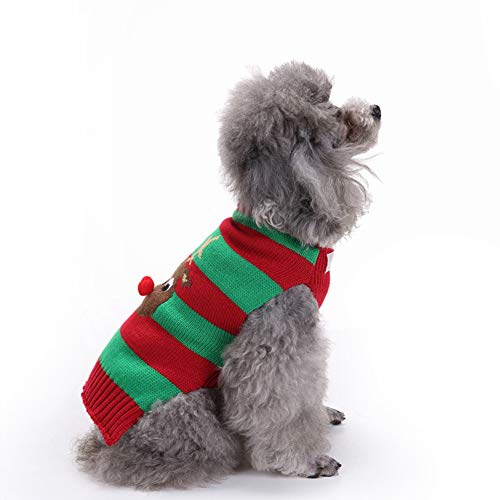 Webuyii Natale Cane Inverno Maglione Alce Maglia