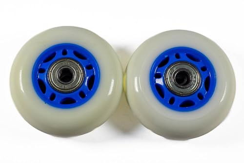 Ripster Roues avec roulements ABEC-5 Bleu 68 mm