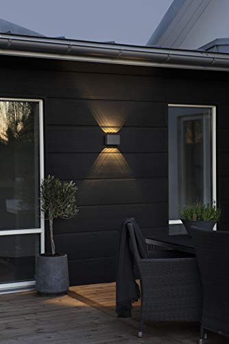 Applique murale d'extérieur anthracite LED Konstsmide Chieri Up Down - 3