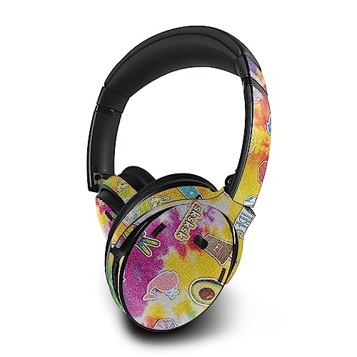 Image of MightySkins Glossy Glitter Skin Compatible with Bose QuietComfort 45 Headphones - VSCO4 | Protective, Durable High-Gloss Glitter Finish | Easy to Apply, Remove, and Change Styles | Made in The USA