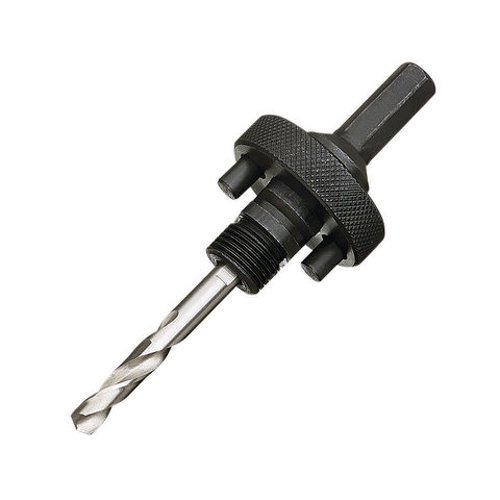 Ideal Industries Hole Saw Quick Change Arbor, 3/8" Shank Slotting