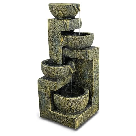 GEEZY 4 Tier Indoor/Outdoor Water Fountain Cover