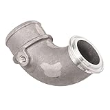 [Material de alta calidad] El tubo de transferencia de aire del codo de salida Turbo está hecho de material de aleación de aluminio de alta calidad, que es fuerte y duradero, no es fácil de usar, es pesado, resistente al calor, tiene una larga vida útil y tiene una excelente estabilidad, lo que le brinda garantía de calidad. , puedes comprar con confianza.