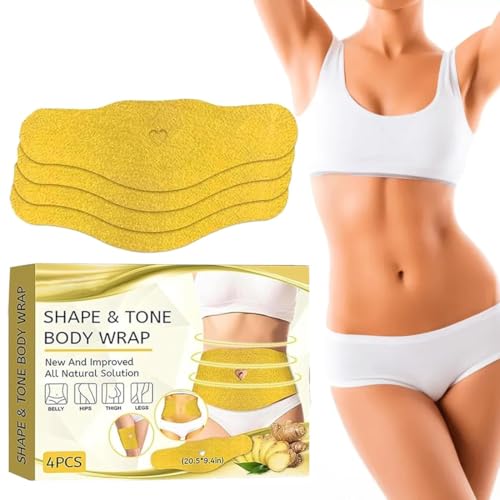 EIHI 4 Piezas parches adelgazantes efectivos, parches para quemar grasa, promover la quema de grasa abdominal, quemar grasa de manera efectiva
