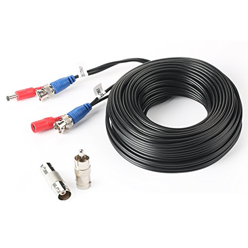 Shd 33Feet Bnc Vedio Power Cable Pre-Made Al-In-One Camera Video Bnc Cable Wire Cord For Surveillance Cctv Security System With Connectors(Bnc Female And Bnc To Rca) #TOP3