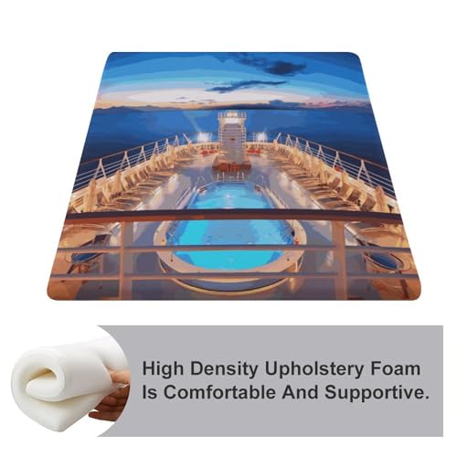 Tapis de pique-nique et coussin de sol imprimé pour fête et croisière