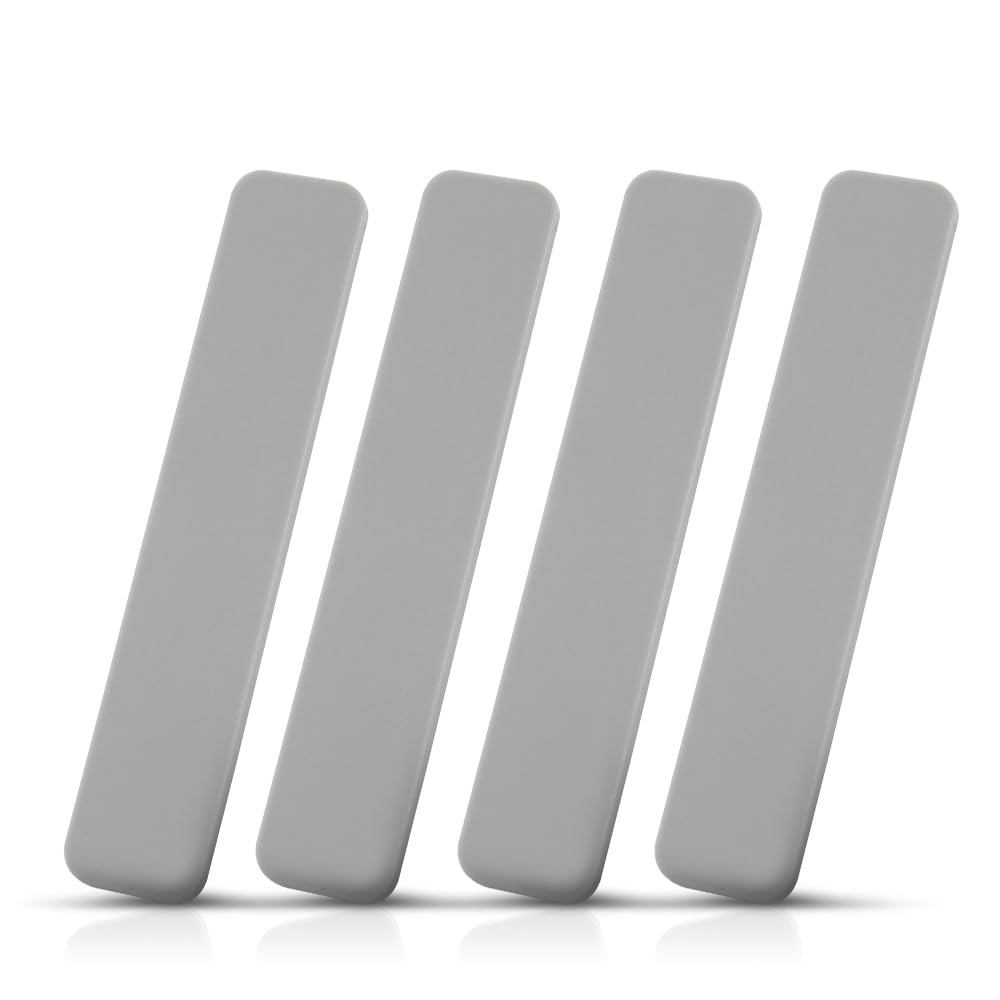 CROSSDESIGN Composite Decking Boards End Cap 5.5" Light Grey 4PCS,ONLY Fit TREX Composite Decking Boards End Cap