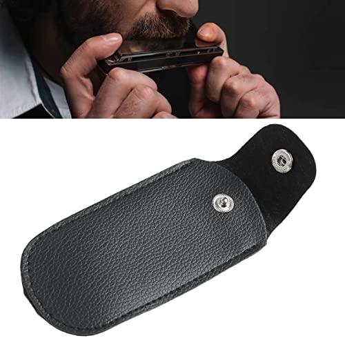 KAKAKE Sac de Rangement en Cuir pour Harmonica, étui en Cuir pour Harmonica, Excellente Protection, résistance à l’usure, PU pour fête - Les Beatles, Paul McCartney, John Lennon, RIngo Starr, George Harrison KAKAKE Sac de Rangement en Cuir pour Harmonica, étui en Cuir pour Harmonica, Excellente Protection, résistance à l'usure, PU pour fête – Image 3