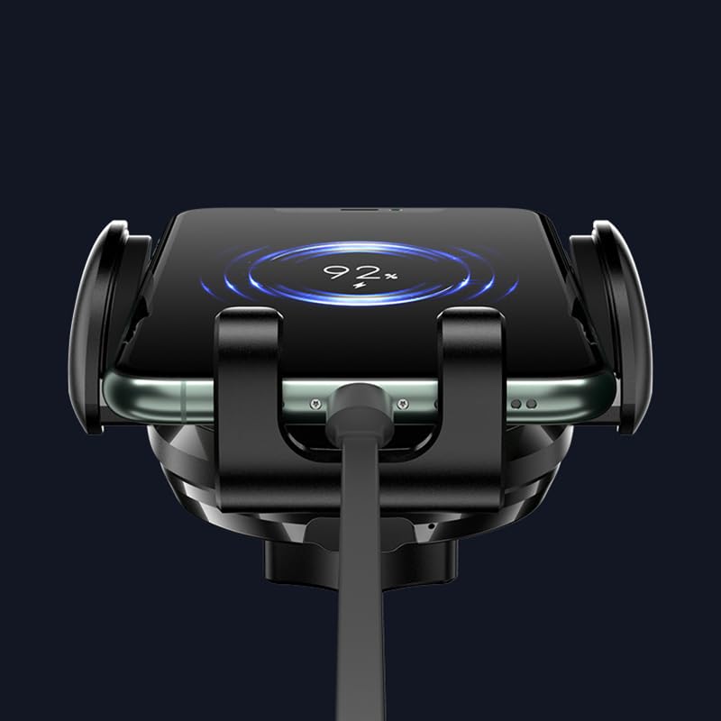 LUNQIN Auto Telefoon Houder Voor 2018-2025 Volvo XC60 Auto Accessoires Navigatie Beugel Interieur Decoratie Mobiele Telefoon Mount