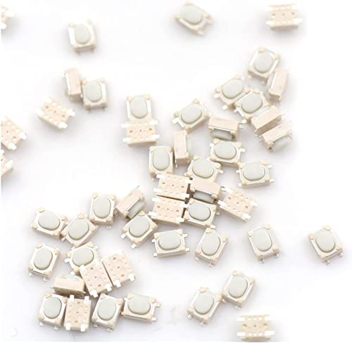Micro Tact Switch de respuesta rápida 4Pin blanco para máxima precisión en botones 5