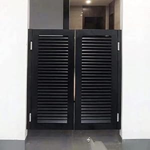 Generisch Generic Zweiflügelige Lamellen-Schwingtüren