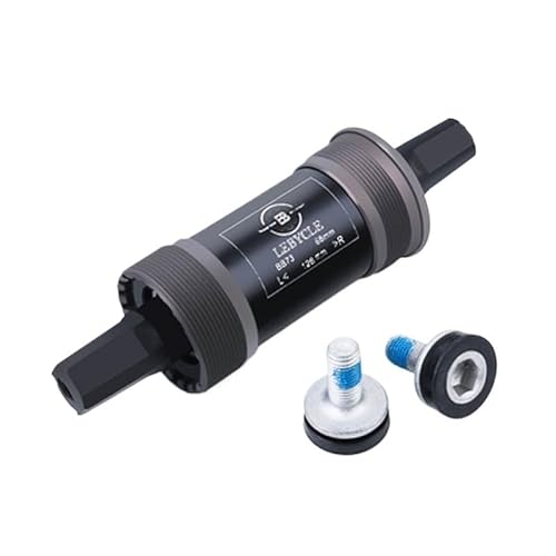 JIASHUNHE Bottom Bracket Bike Bottom Bracket 113mm 120mm 122.5 124mm 126mm Quare Hole Crank Axis Bicycle Parts For Square Tapered Spindle Crankset(126mm)