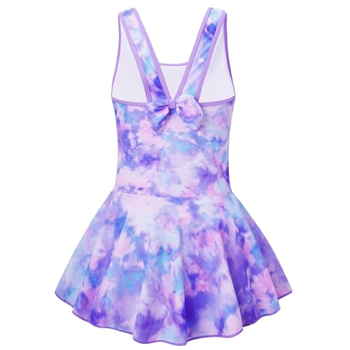 Girls One Piece Unicorn Swimsuit Mermaid Swimwear Rainbow Bathing Suit2