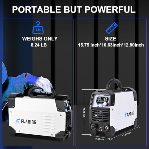 Flaring FC650D PLUS Plasma Cutter,65A Plasma Cutter Machine 120V/240V,4/5 Inch (20Mm) Severance Cut,5/8"(15.9Mm) Clean Cut,Igbt Inverter Touch Arc thumb #6
