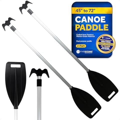 Five Oceans Telescoping Canoe Paddles Cover