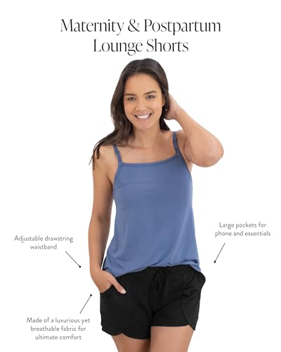 Kindred Bravely Maternity & Postpartum Lounge Shorts Pajama Bottoms2