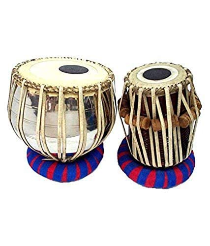 KHALSA MUSICAL Tabla Set Iron Bayan Shisham Wood Dayan with Bag Gadiset & plastic Gatta-image-42