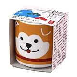 聖新陶芸 春/秋の 手のひら庭園 まめ盆栽 盆栽キット ミニ 栽培キット ゆったり育てる 赤松 簡単 栽培セット (自由研究) 鉢の径約4cm お芽でたおちょこ ハチ公 茶 母の日 プレゼント 誕生日 GD-92201