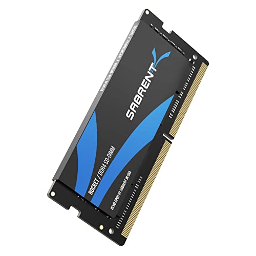 SABRENT ロケット 32GB DDR4 SO-DIMM 3200MHzメモリモジュール | ノートPC、ウルトラブック、ミニPC用(SB-DDR32)