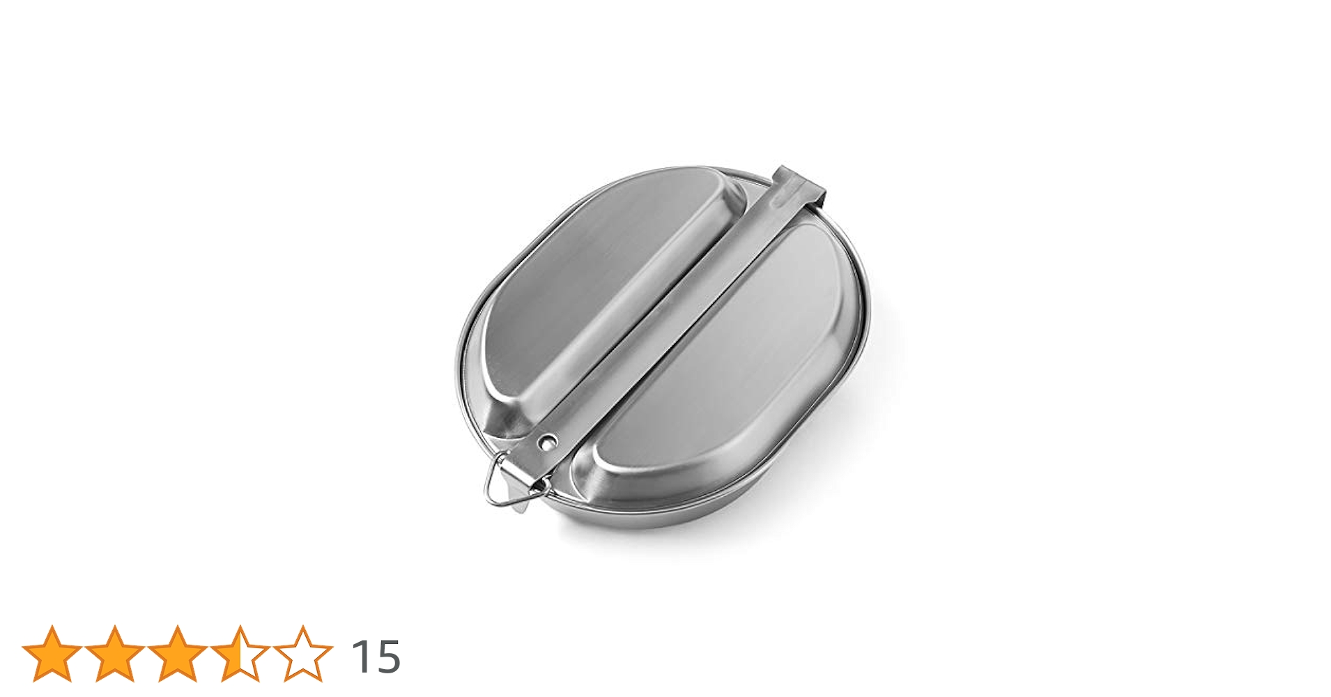 Amazon.co.jp: 忠実復刻 米軍 メスキットパン(ワンサイズ SILVER