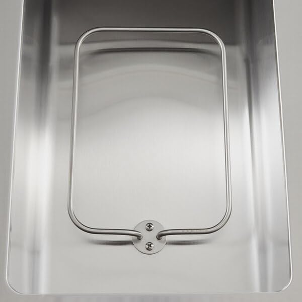 Miniatura 7 de Mesa de vapor eléctrica de 3 bandejas, acero inoxidable, 120 V 1500 W, pozo abierto con estante inferior, 43 x 30 x 34 pulgadas, calentador de