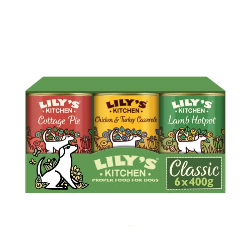 Lilys Kitchen Dog Classic Multipack Wet Dog Food - 6X400G