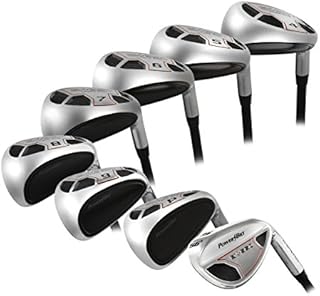 PowerBilt Golf EX-550 Hybrid Iron Set 4-SW Men's RH Graphite A-Flex