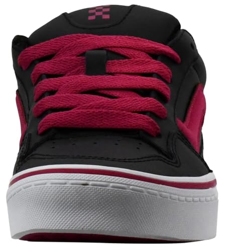 Vans Women's Caldrone Sneaker, Leather Retro Pop Fuchsia, 6.5 M US2