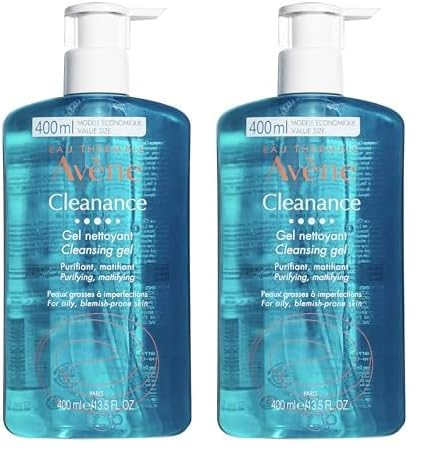Avene Cleanance Gel Limpiador - 400ml (Paquete de 2)