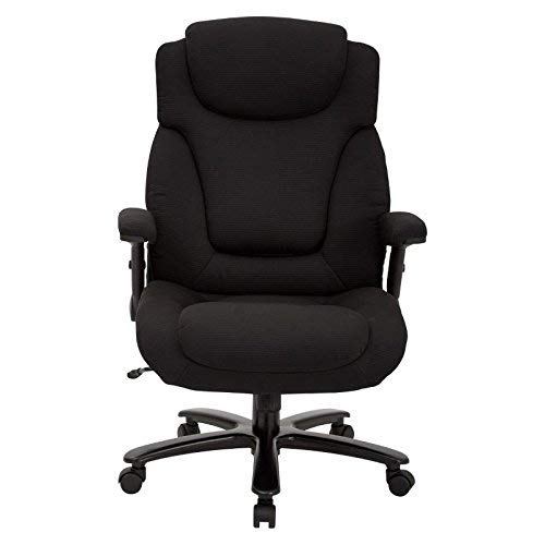 Pro-Line Ii Big And Tall Deluxe High Back Executive Chair, Black #TOP1
