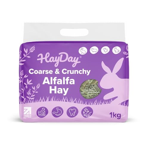HayDay Coarse and Crunchy Alfalfa Hay (1kg)