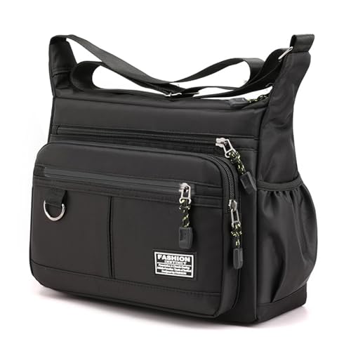 Bolso cruzado para mujer y hombre con múltiples bolsillos miniatura 1