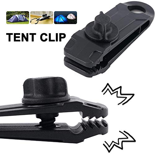 10 Stuks Tarp Clips Heavy Duty Lock Grip Tent Clip Tent Bevestigingsmiddelen Luifel Klem Set Tent Accessoires Voor… - Image 6