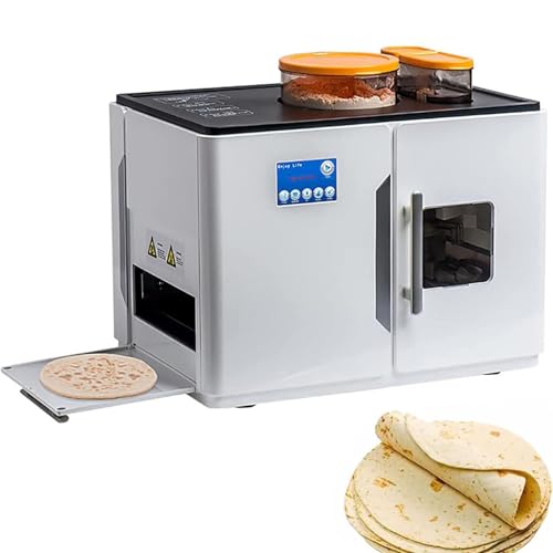 Máquina Para Hacer Roti, Máquina Eléctrica Para Hacer Panqueques Y Tortillas De Chapati, Máquina Para Hacer Pita Con Un Solo Clic, Producción De 20 Piezas, Para Roti Y Tortilla De Maíz