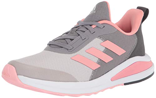 adidas Kids' Fortarun Running Shoe, Grey/Grey/Grey, 4