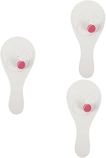 EXCEART 2 Sets Racket Bulk Playset Bulk Blank Table Tennis Bat Pong Racket Heat Transfer Racket Handmade Sublimation Blank Sublimation Racket Blank DIY Accessory