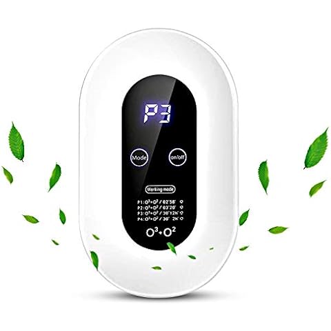 ACADGQ Wand montiert Luftreiniger Allergie,Leise Air Purifier für 99,97% Filterleistung,Ionisator Luftreiniger mit LED-Display Cover