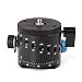 Produktbild FOTGA DH-55D Panorama Indexing Rotator Kamera Kugelkopf für 1/4" Kameragewinde und 3/8" Stativschraube 10 unterschiedlichen Grad Anschlag Abständen (5°- 90°) Panorama Stativ