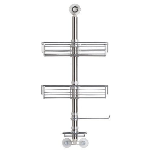 Preisvergleich Produktbild iDesign 46070EU Forma Dusch-Caddy, gebürsteter edelstahl