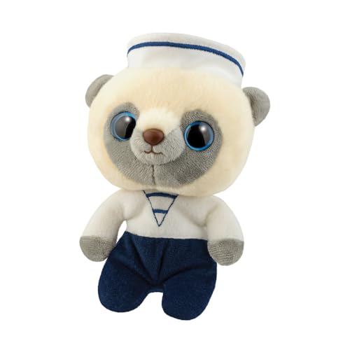 Aurora, 61577, YooHoo Bush Baby Sailor 6In, Soft Toy, Cream & Black - Image 2