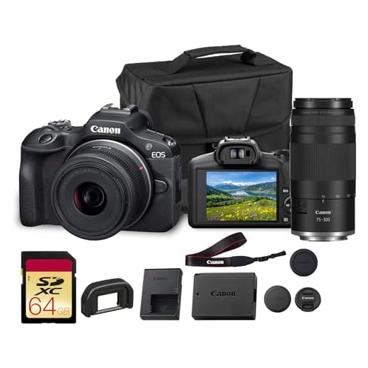 Canon EOS R100 Mirrorless Camera Bundle