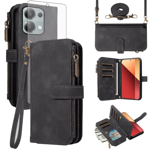 Coque Poco M6 Pro 4G avec Cordon Amovible et Protection Verre Trempé