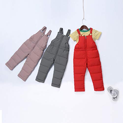 Kids Snow Ski Bib Pants Winter Waterproof Windproof Ripstop Warm Insulated Snowboard Overalls Boys4