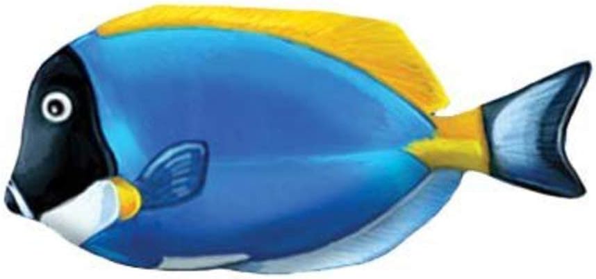 Powder Blue Tang Porcelain Swimming Pool Mosaic (5 x 2)