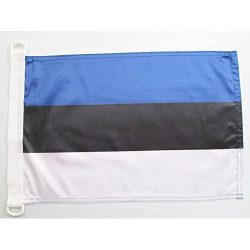 AZ FLAG Bandera Nautica de España Sin Armas 45x30 cm - Pabellón de Conveniencia Española Sin Escudo 30 x 45 Cm, Bandera de Barco con anillas — view 160